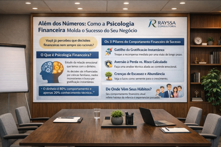 Além dos Números: Como a Psicologia Financeira Molda o Sucesso do Seu Negócio