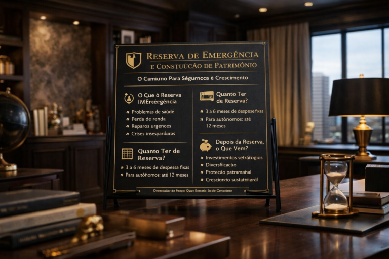 Reserva de Emergência e Construção de Patrimônio: O Caminho Para Segurança e Crescimento