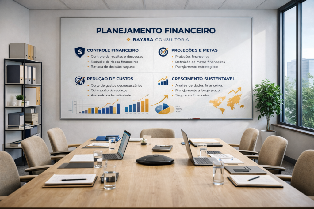 Planejamento Financeiro: o caminho para crescimento sustentável com a Rayssa Consultoria