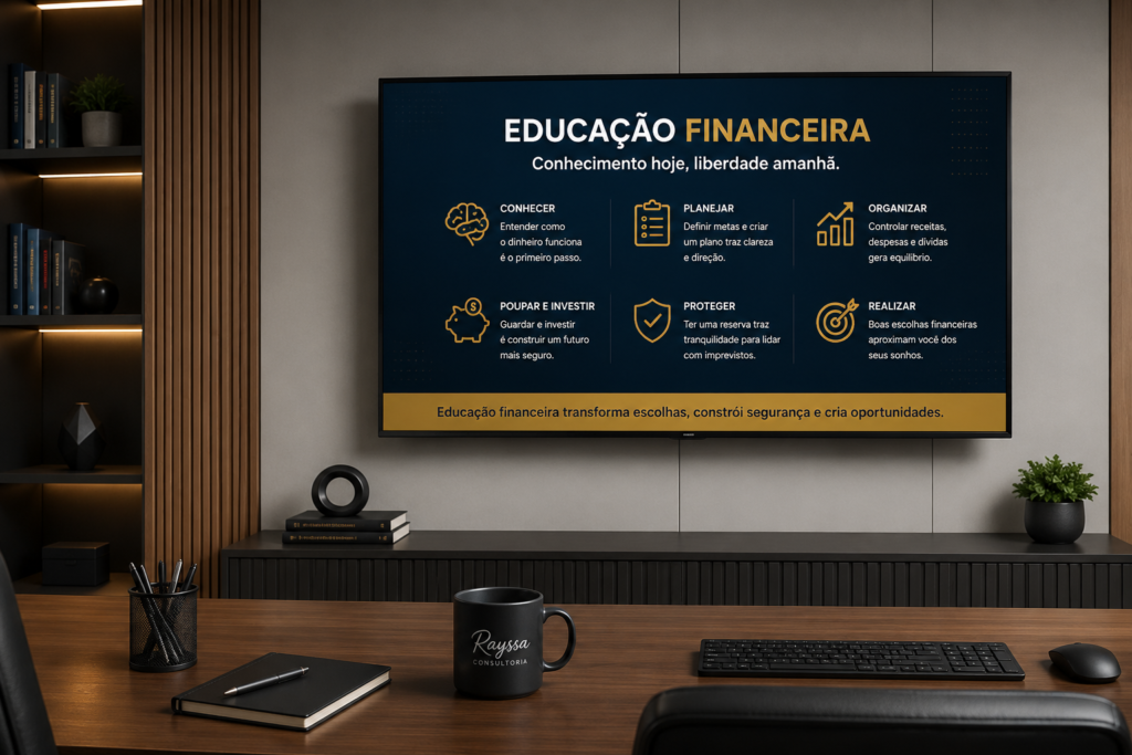 Educação Financeira: O Primeiro Passo Para Construir um Futuro Financeiro Mais Seguro