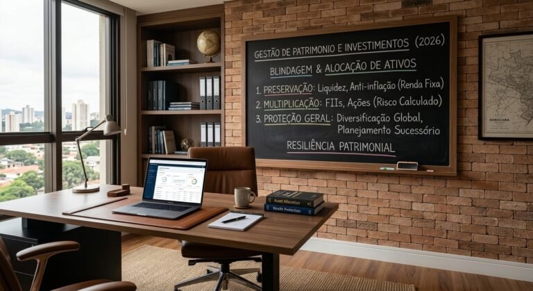 Gestão de Património e Investimentos: Como Estruturar uma Alocação Inteligente e Blindar o Capital Conquistado
